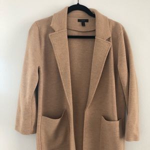 J Crew Sweater blazer Khaki